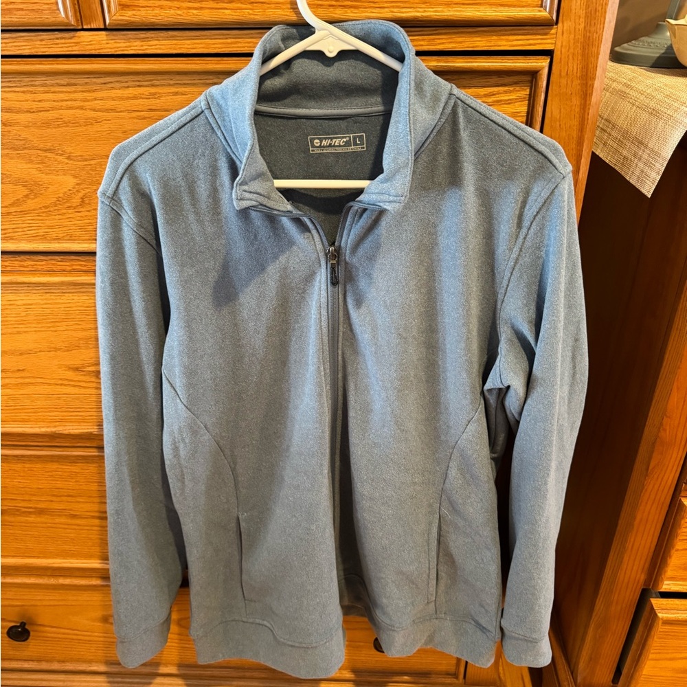 Hi Tech Zip Up Jacket NWOT Blue